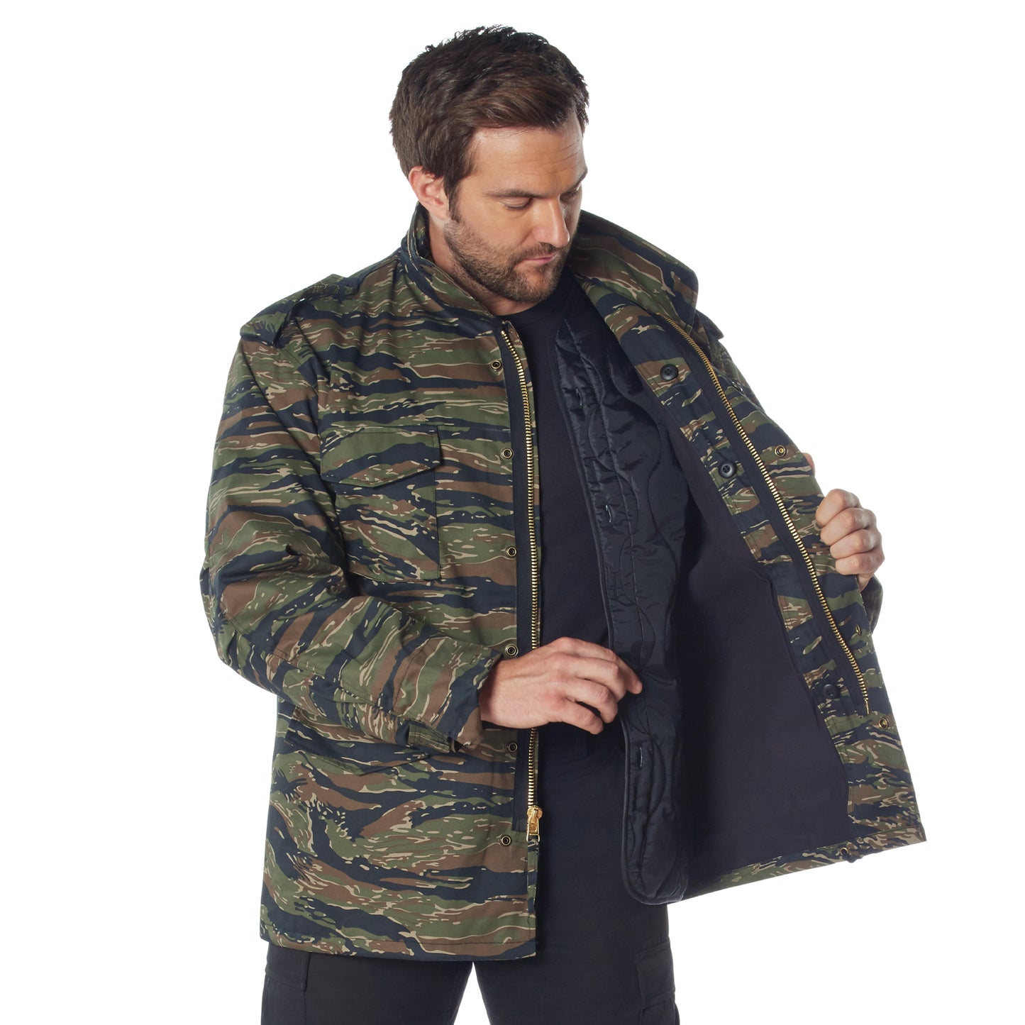 Rothco M-65 Field Jacket Tiger Stripe Camo