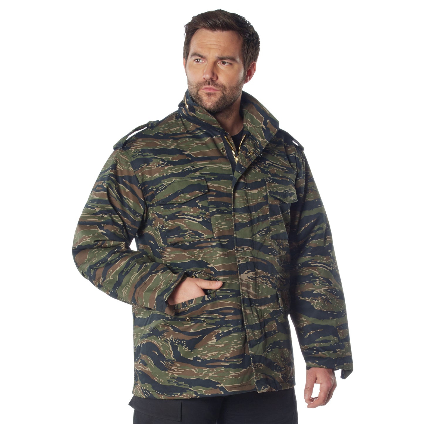 Rothco M-65 Field Jacket Tiger Stripe Camo