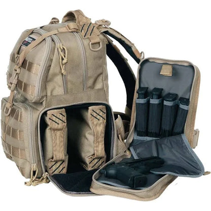 GPS, Tactical, Backpack, Tan, Soft, 3 Internal Cases